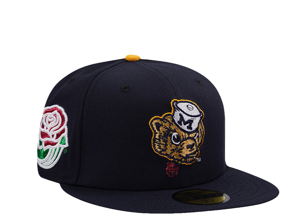 New Era Michigan Wolverines Navy Prime Edition 59Fifty Fitted Hat