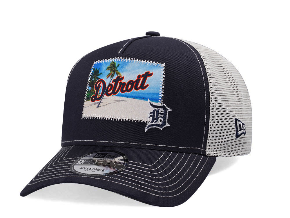 Casquette New Era 9Forty M-Crown - Detroit Tigers Authentique - Couronne Structurée, Visière Moderne, Bande De Confort - 10