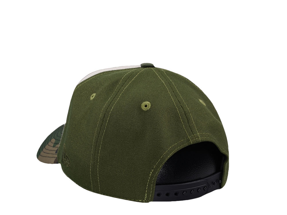 New Era Texas Rangers Final Season 2019 Camo Prime Edition 9Forty A Frame Snapback Hat