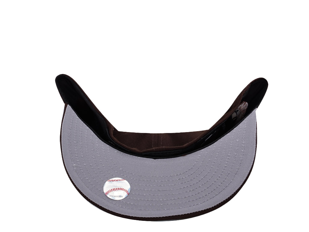 PRE-ORDER New Era Los Angeles Dodgers World Series 2025 Burnt Wood Prime Edition 59Fifty Fitted Hat