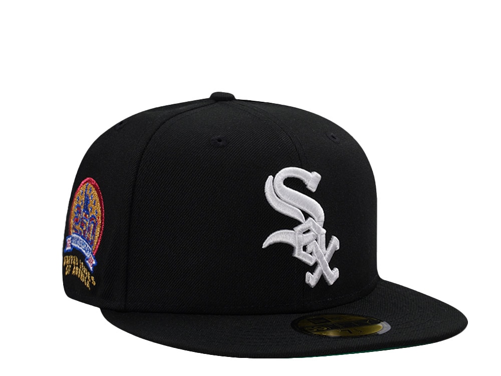 New Era Chicago White Sox 250th Anniversary Black Prime Edition 59Fifty Fitted Hat