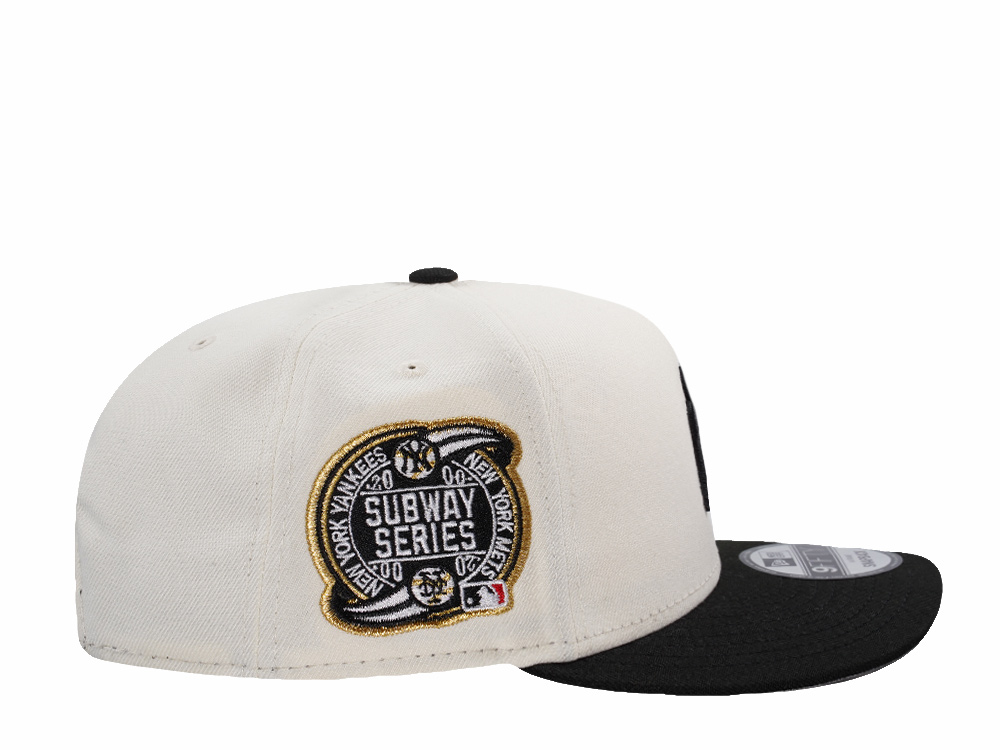 New Era New York Yankees World Series 2000 Chrome Two Tone Edition 9Fifty A Frame Snapback Hat