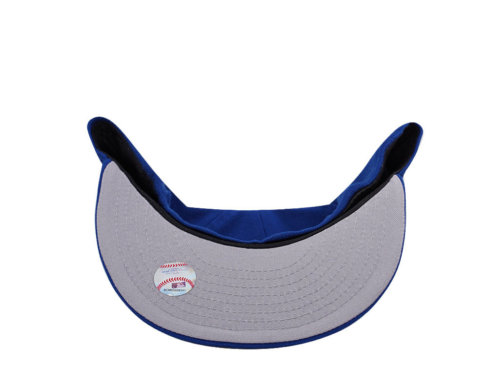 New Era Los Angeles Dodgers Back to Back World Champions Blue Prime Edition 59Fifty Fitted Hat