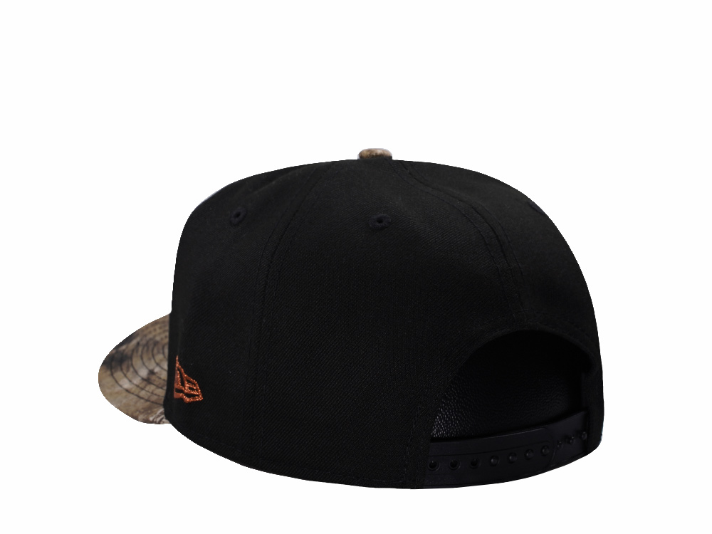 New Era Los Angeles Dodgers Tokyo Series Koi Black Two Tone Edition 9Fifty A Frame Snapback Hat