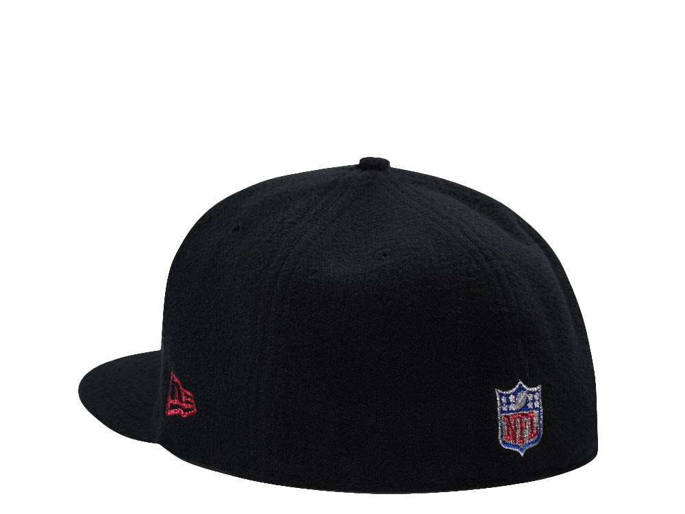 New Era Buffalo Bills 25th Anniversary Black Prime Fleece Edition 59Fifty Fitted Hat