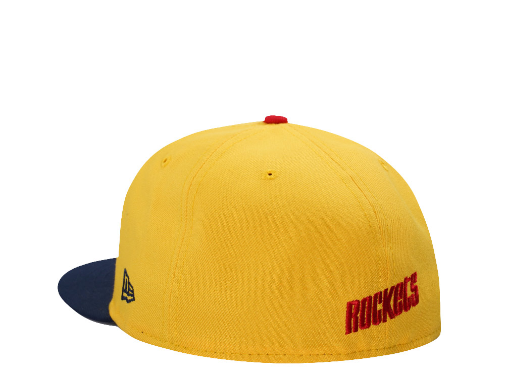 New Era Houston Rockets NBA Finals 1994 Yellow Two Tone Edition 59Fifty Fitted Hat