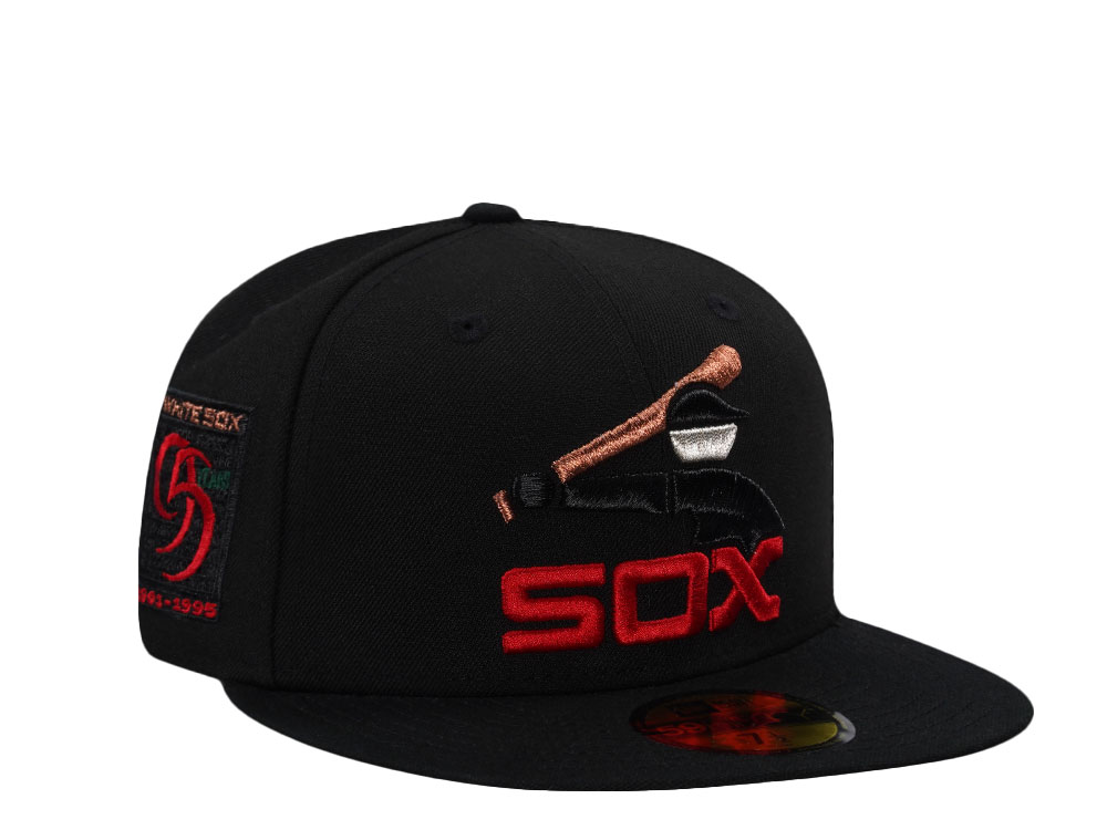 PRE-ORDER New Era Chicago White Sox 95th Anniversary Charcoal Two Tone Edition 59Fifty Fitted Hat