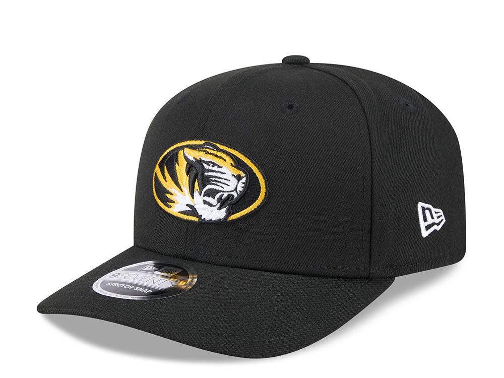 New Era Missouri Tigers Black 9Seventy Stretch Snapback Hat