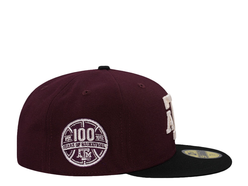 New Era Texas A&M Aggies Maroon Two Tone Edition 59Fifty Fitted Hat