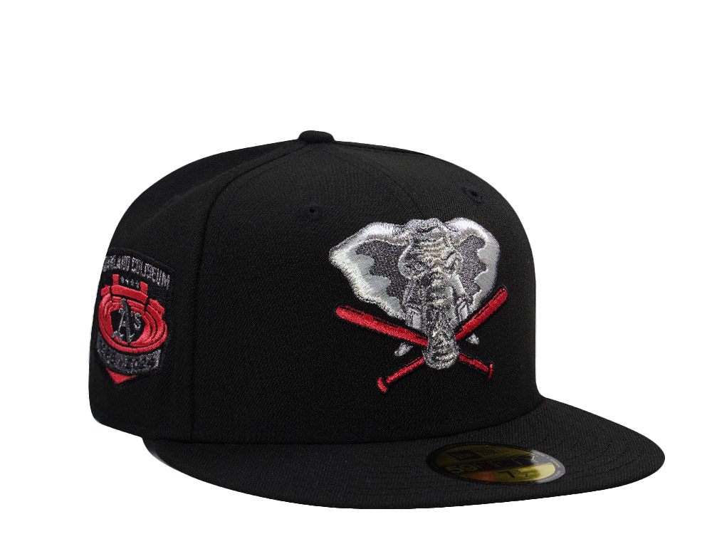 New Era Oakland Athletics Coliseum Black Prime Edition 59Fifty Fitted Hat