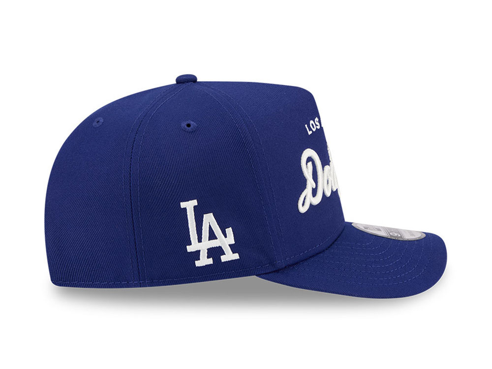 New Era Los Angeles Dodgers Local Play Blue 9Fifty A Frame Snapback Hat