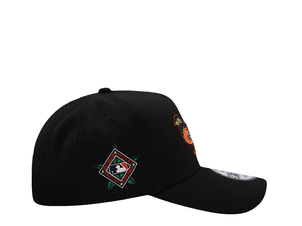 New Era Baltimore Orioles All Star Game 1993 Black Prime Edition 9Forty A Frame Snapback Hat