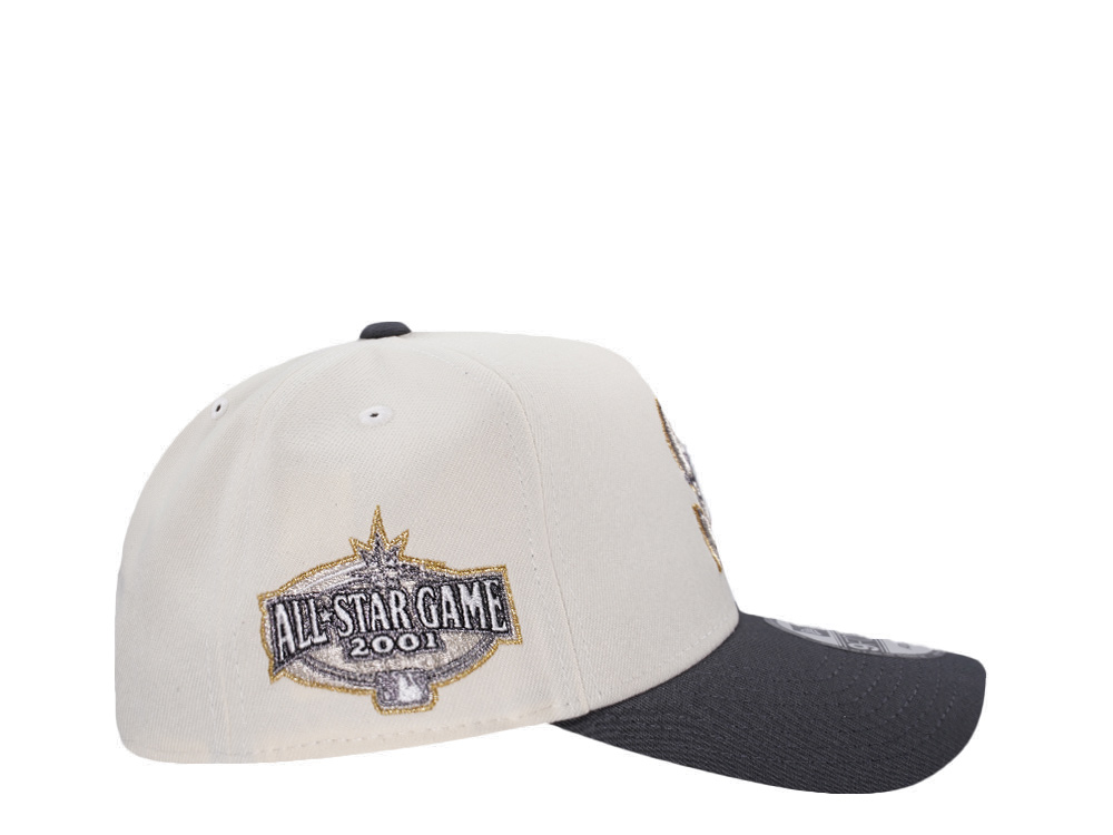 New Era Seattle Mariners All Star Game 2001 Chrome Two Tone Edition 9Forty A Frame Snapback Hat