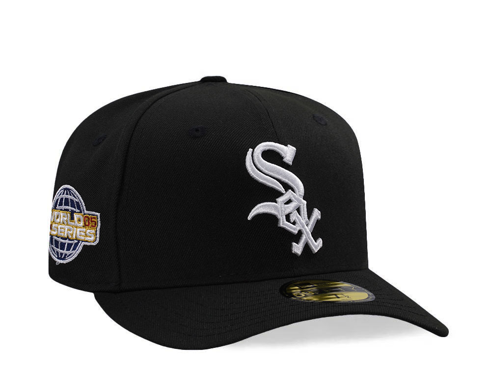New Era Chicago White Sox World Series 2005 Black Prime Edition 59Fifty Pre Curved Fitted Hat