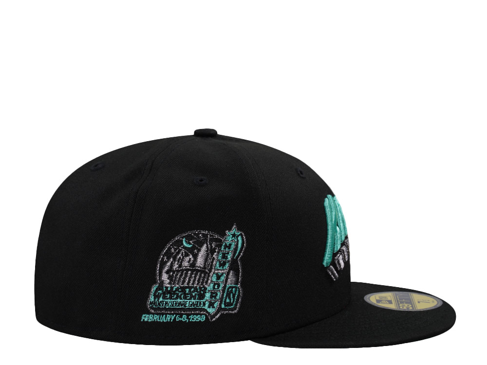 New Era New York Knicks All Star Game 1998 Mint Black Prime Edition 59Fifty Fitted Hat
