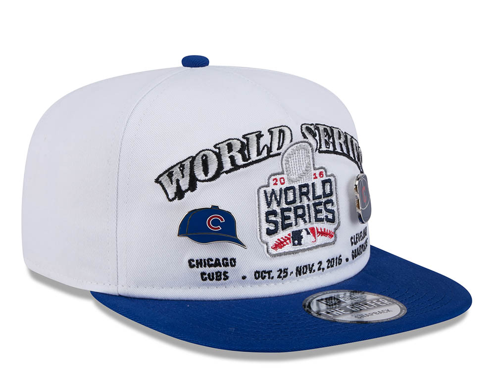 New Era World Series 2016 Championship Pin Golfer Snapback Hat