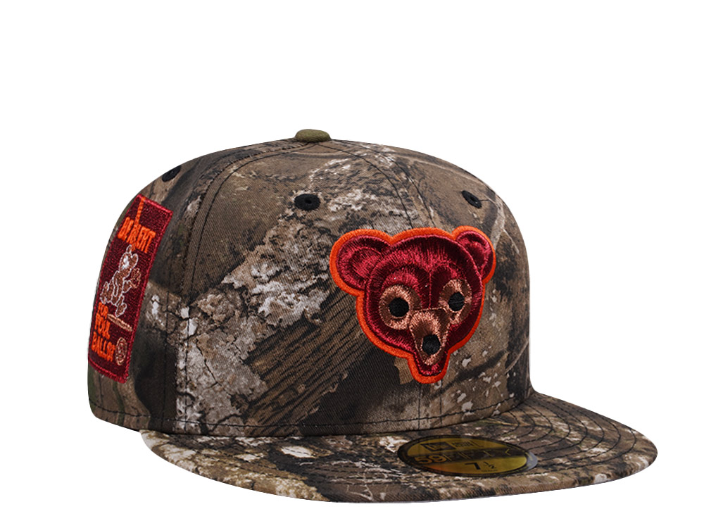 New Era Chicago Cubs Stay Alert Realtree APX Prime Edition 59Fifty Fitted Hat