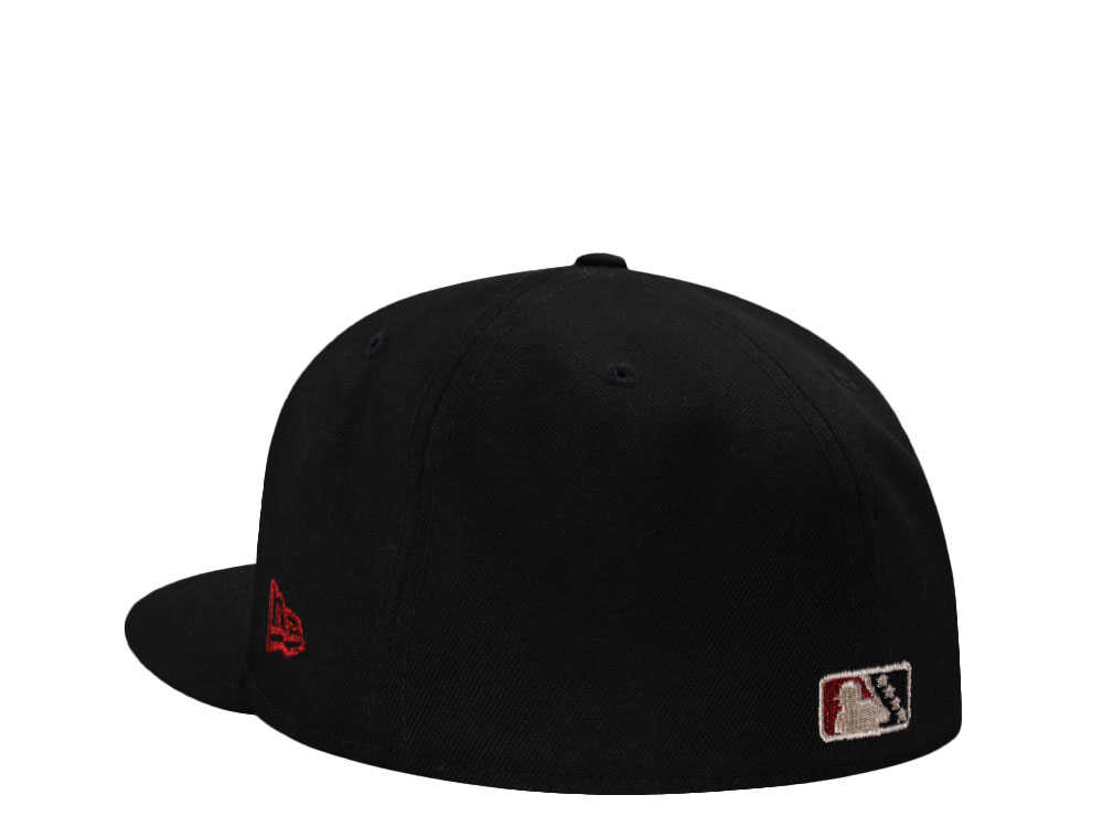 New Era Worcester Red Sox Inaugural Season 2021 Black Prime Edition 59Fifty Fitted Hat