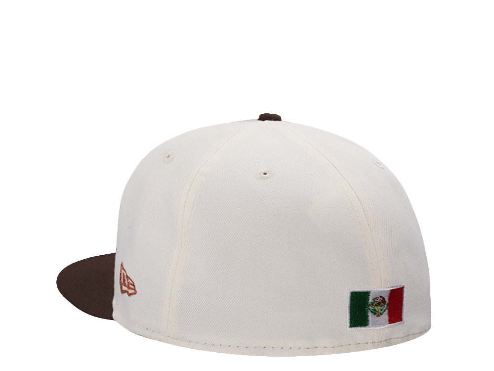 New Era Mexico Temple Chrome Two Tone Edition 59Fifty Fitted Hat