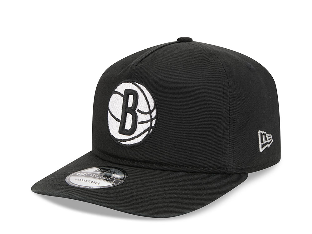 New Era Brooklyn Nets Black Classic 19Twenty Snapback Hat