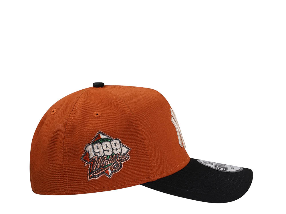 New Era New York Yankees World Series 1999 Rusty Copper Edition 9Forty A Frame Snapback Hat