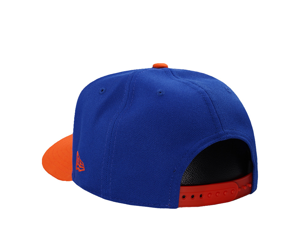 New Era New York Knicks NBA Champions 25-26 Blue Two Tone Edition 9Fifty A Frame Snapback Hat