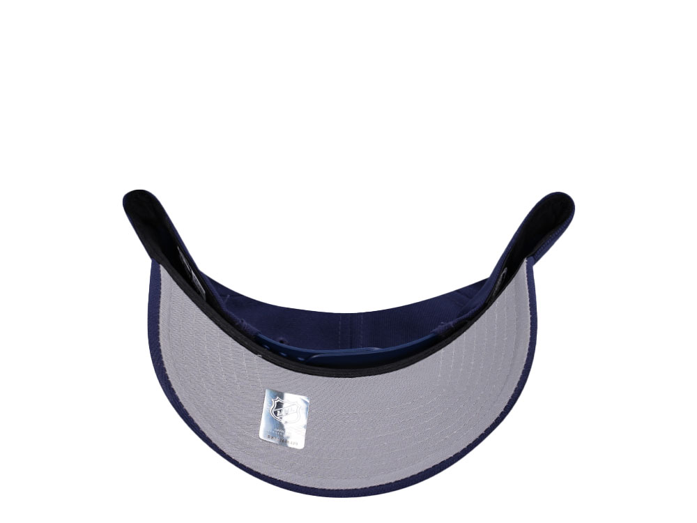 New Era Toronto Maple Leafs Blue Classic 9Forty A Frame Snapback Hat