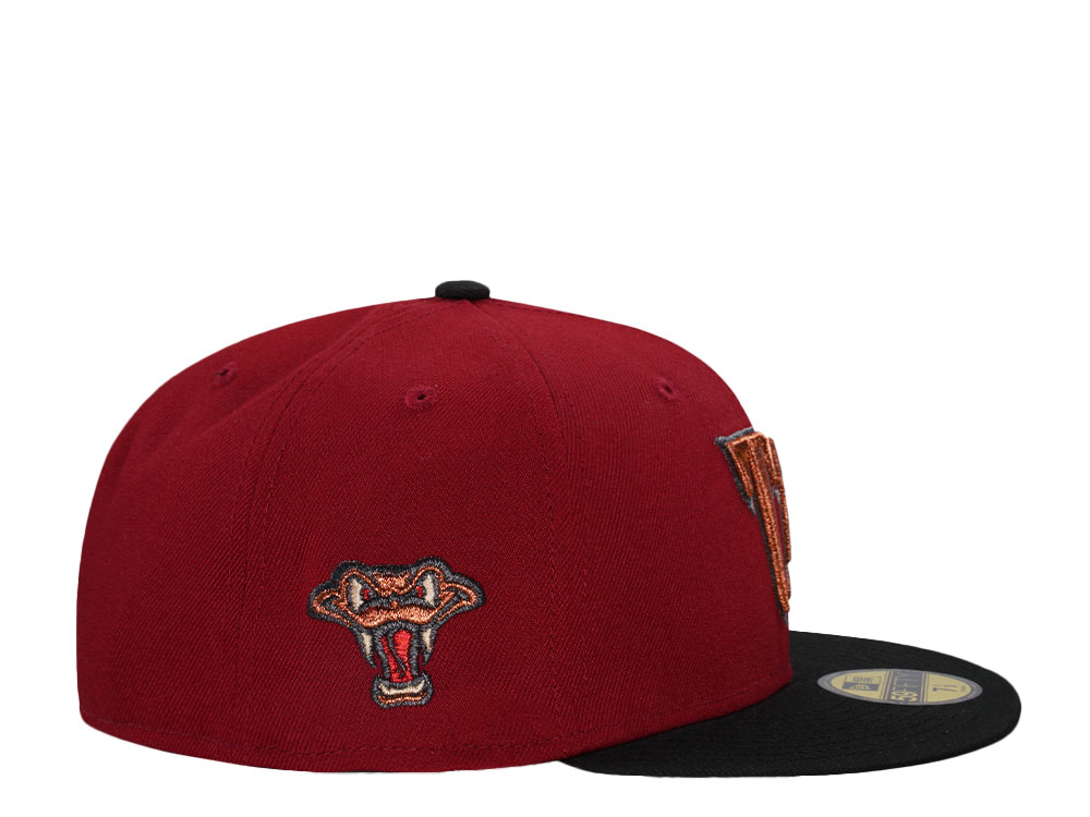 New Era Wisconsin Timber Rattlers Brick Copper Two Tone Edition 59Fifty Fitted Hat