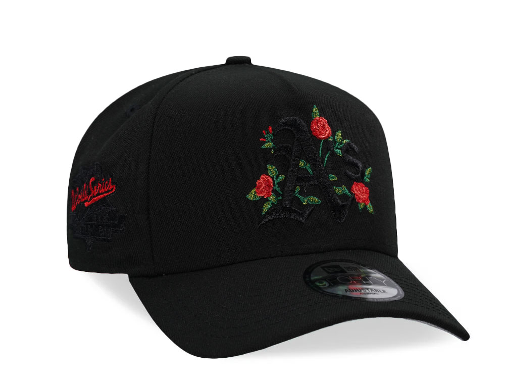 New Era Oakland Athletics World Series 1989 Black Roses 9Forty A