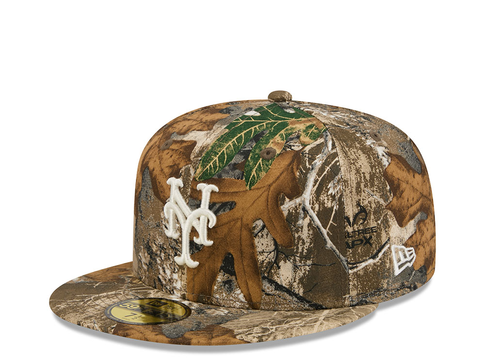 New Era New York Mets Realtree Camo 59Fifty Fitted Hat