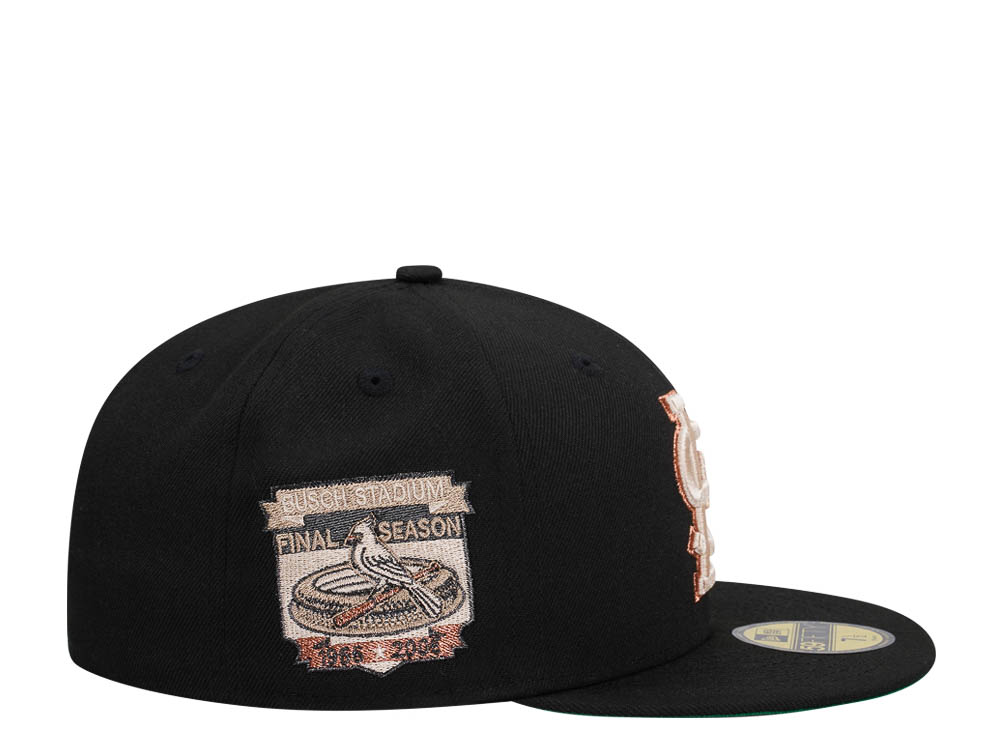 New Era St. Louis Cardinals Final Season Black Copper Edition 59Fifty Fitted Hat