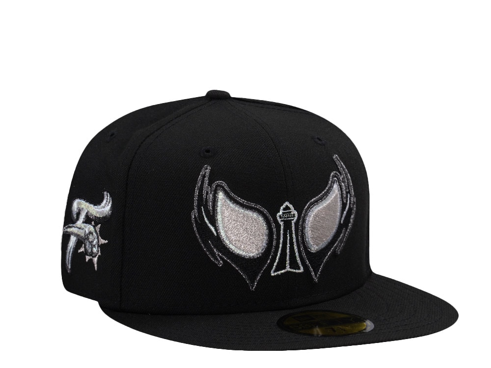 New Era Reading Fightin Phils Copa Black Prime Edition 59Fifty Fitted Hat