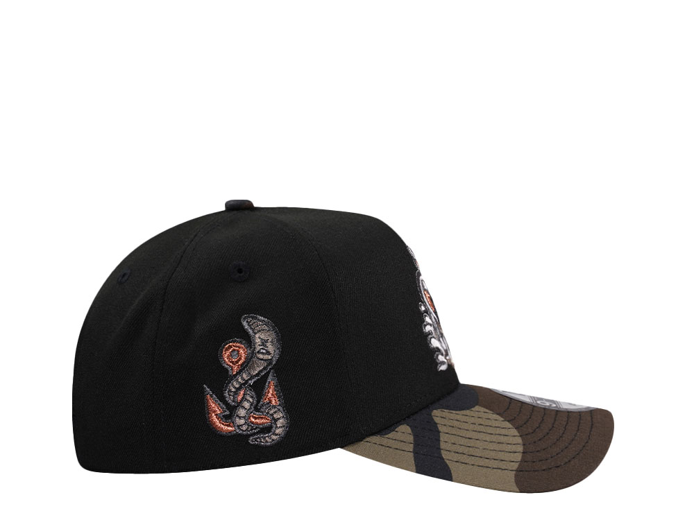 New Era Gwinnett Stripers Camo Two Tone Edition 9Forty A Frame Snapback Hat