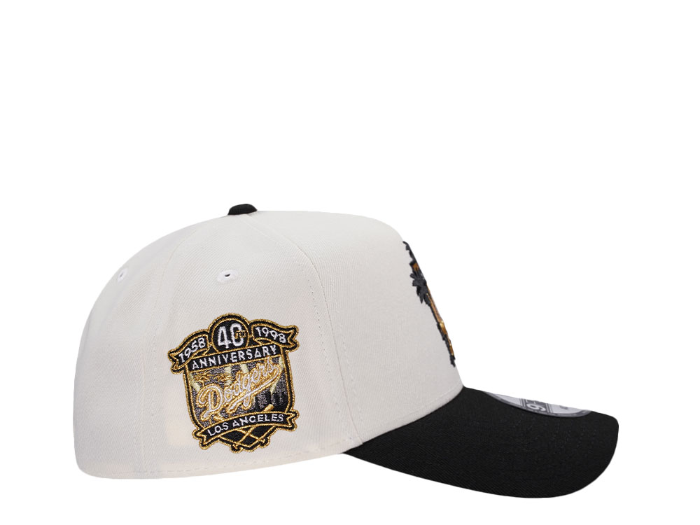 New Era Los Angeles Dodgers 40th Anniversary Chrome Two Tone Edition 9Forty A Frame Snapback Hat