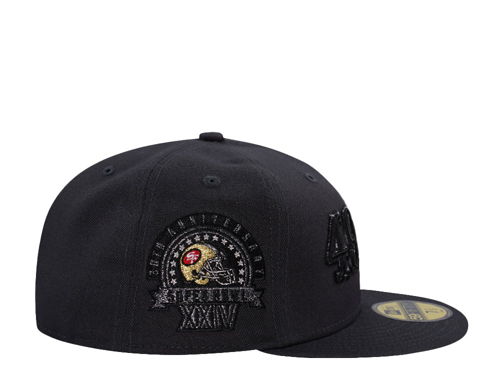 New Era San Francisco 49ers 30th Anniversary Gray Prime Edition 59Fifty Fitted Hat