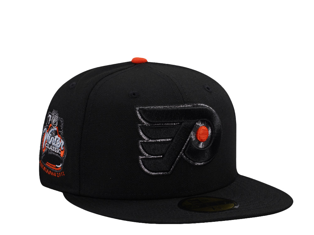 New Era Philadelphia Flyers Winter Classic 2012 Black Prime Edition 59Fifty Fitted Hat