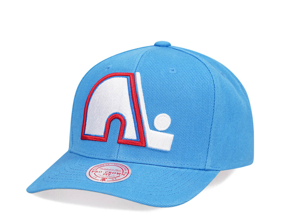 Mitchell & Ness Quebec Nordiques Team Ground 2.0 Pro Snapback Cap