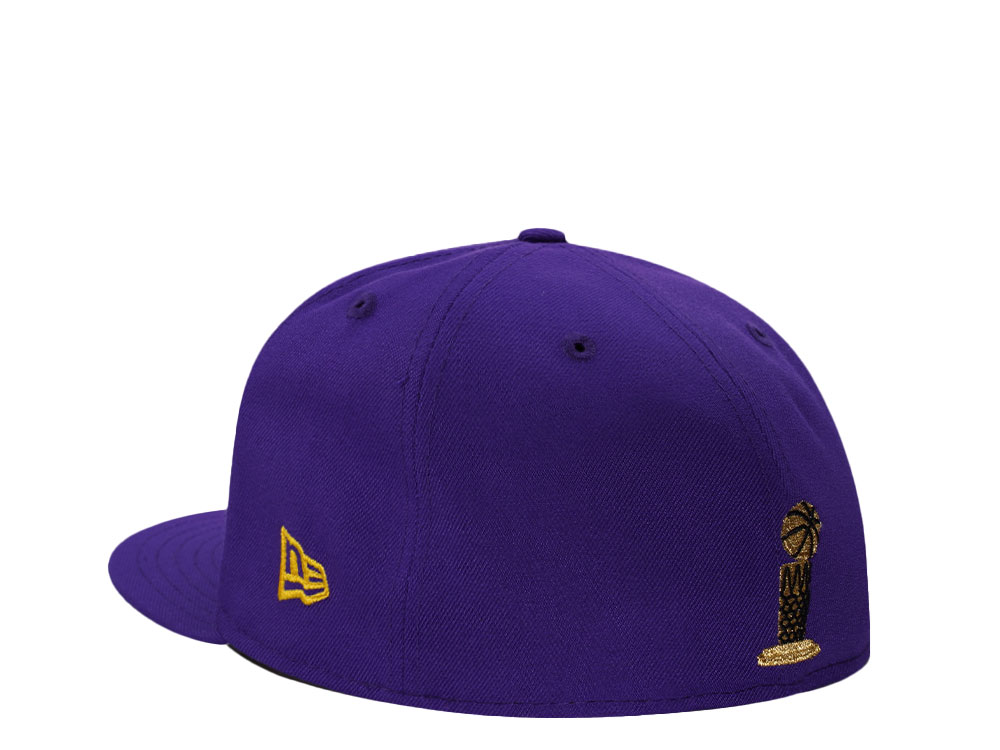 New Era Los Angeles Lakers Finals 2009 Purple Prime Edition 59Fifty Fitted Hat