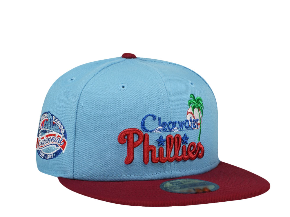 New Era Clearwater Phillies Centennial Two Tone Prime Edition 59Fifty Fitted Hat