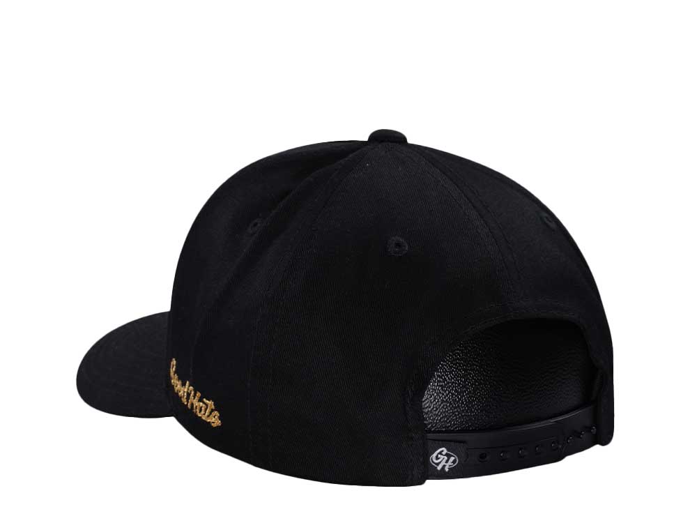 Good Hats Say Hello Black Gold Edition Snapback Hat