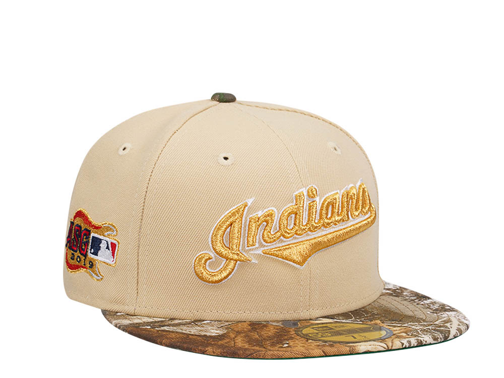 New Era Cleveland Indians All Star Game 2019 Vegas Real Tree Edition 59Fifty Fitted Hat