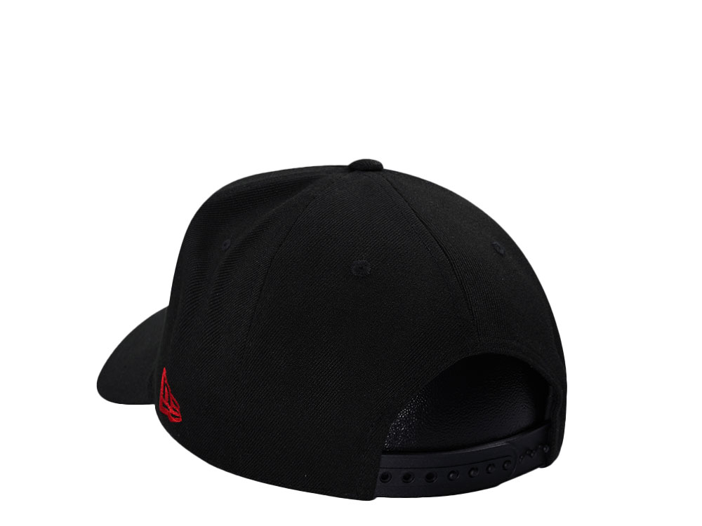 New Era Vancouver Canucks Black Classic 9Forty A Frame Snapback Hat