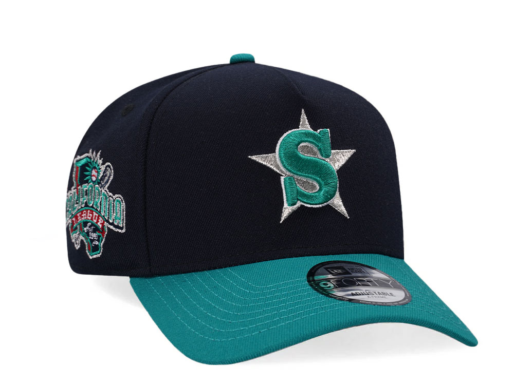 New Era San Bernadino Spirit California League Two Tone 9Forty A Frame Snapback Hat