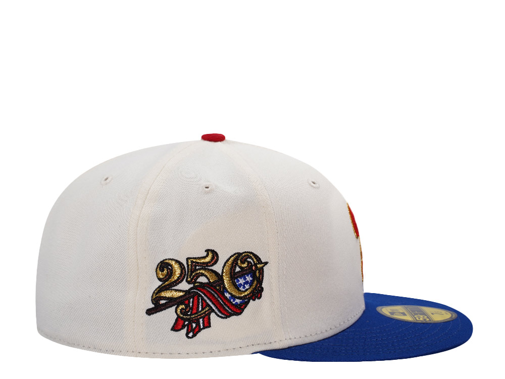 New Era Philadelphia Phillies 250th Anniversary Chrome Two Tone Edition 59Fifty Fitted Hat