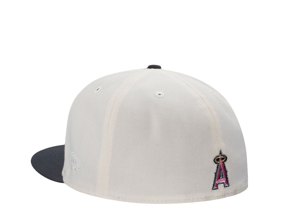 New Era Anaheim Angels 50th Anniversary Chrome Two Tone Edition 59Fifty Fitted Hat