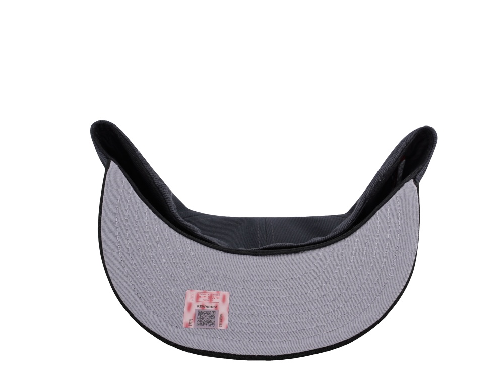 New Era Ohio State Buckeyes Dark Grey Two Tone Edition 59Fifty Fitted Hat