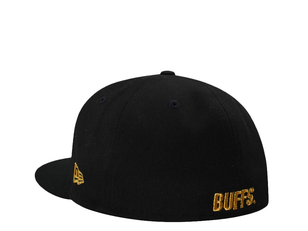New Era Colorado Buffaloes Ralphie Mascot Black Edition 59Fifty Fitted Hat