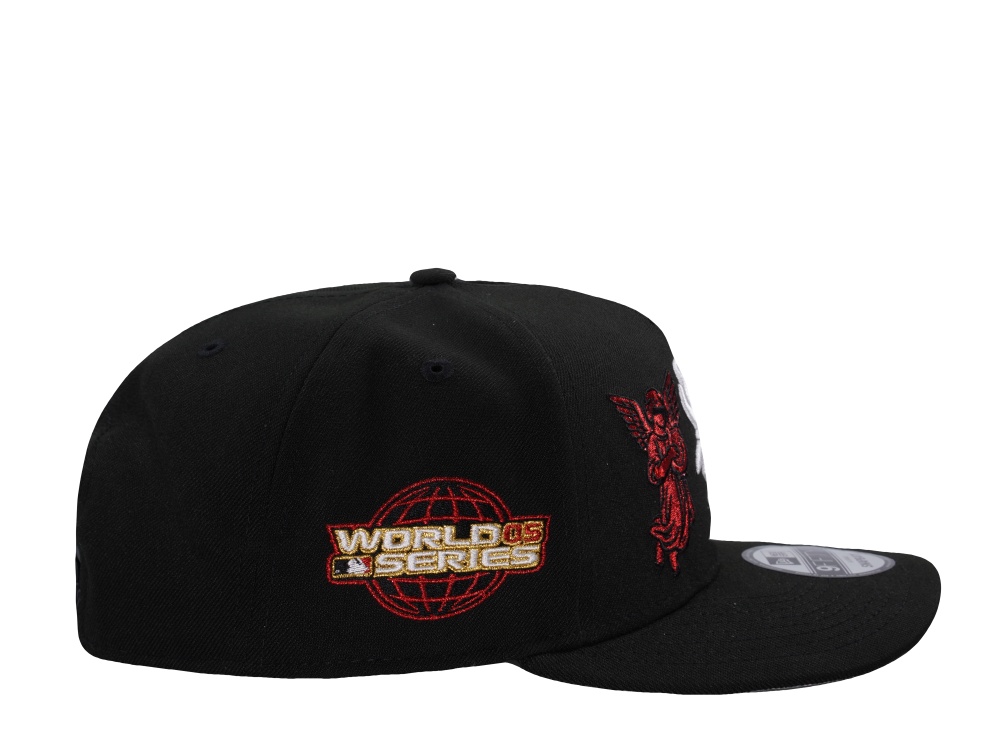 New Era Chicago White Sox World Series 2005 Angels Black Prime Edition 9Fifty A Frame Snapback Hat