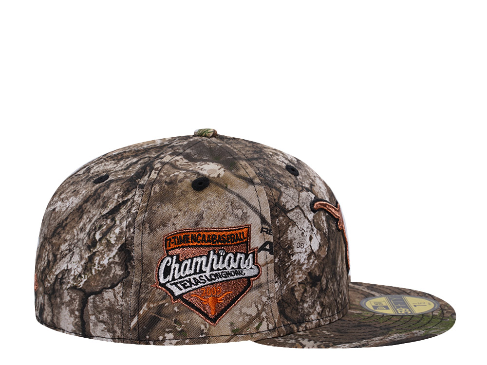 New Era Texas Longhorns NCAA Champions Realtree Edition 59Fifty Fitted Hat
