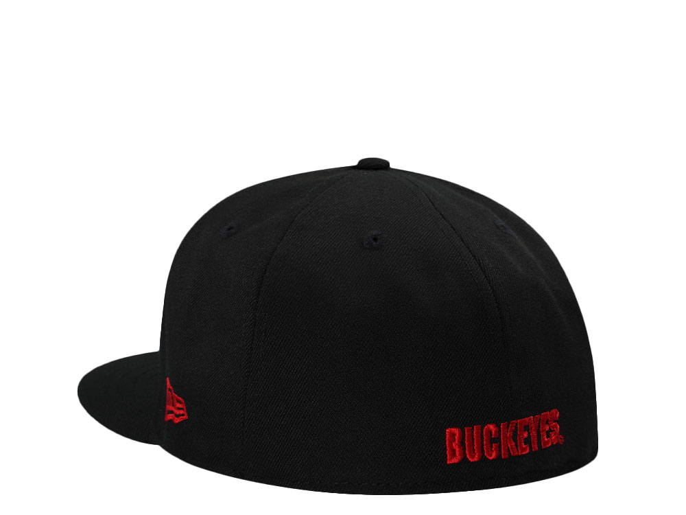 New Era Ohio State Buckeyes Black Prime Edition 59Fifty Fitted Hat